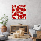 Methodical by JB Hall on GIANT ART - red abstract