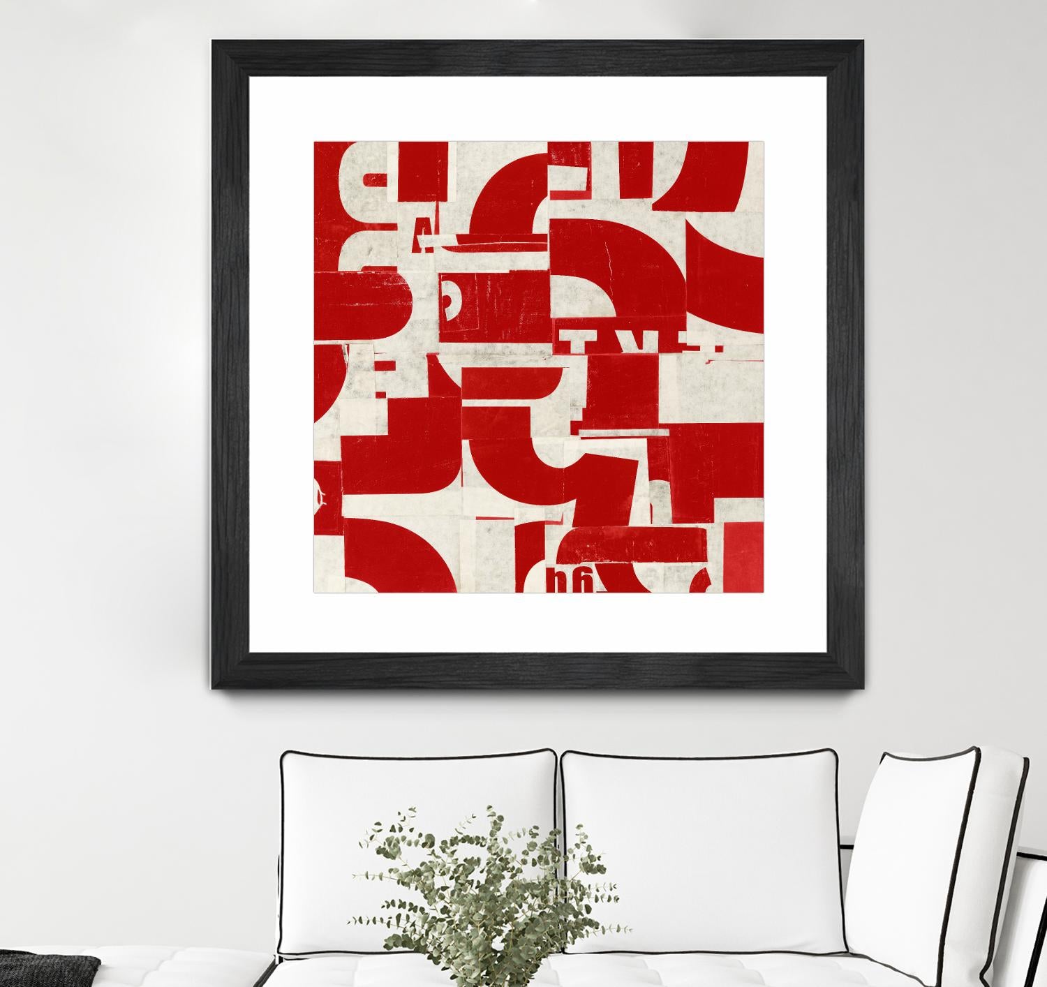 Methodical by JB Hall on GIANT ART - red abstract