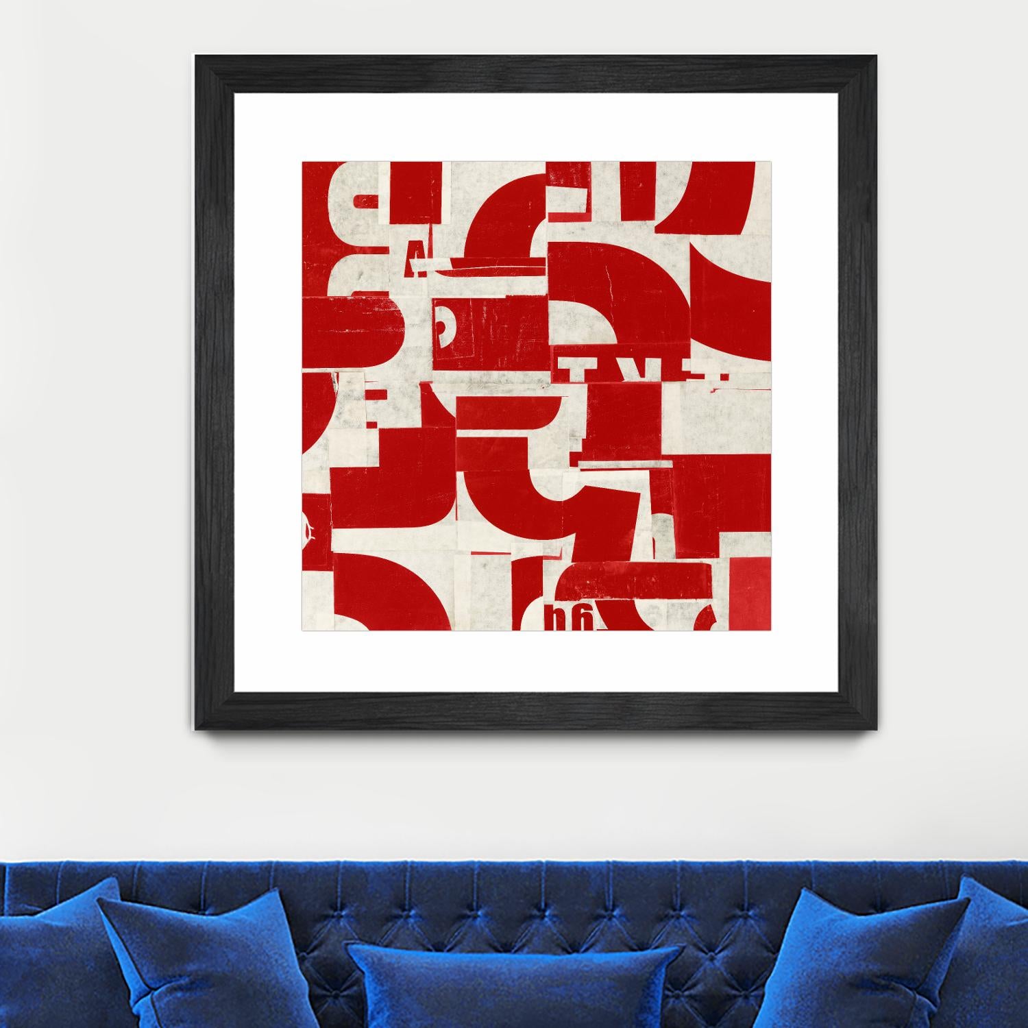 Methodical by JB Hall on GIANT ART - red abstract