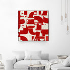 Methodical by JB Hall on GIANT ART - red abstract