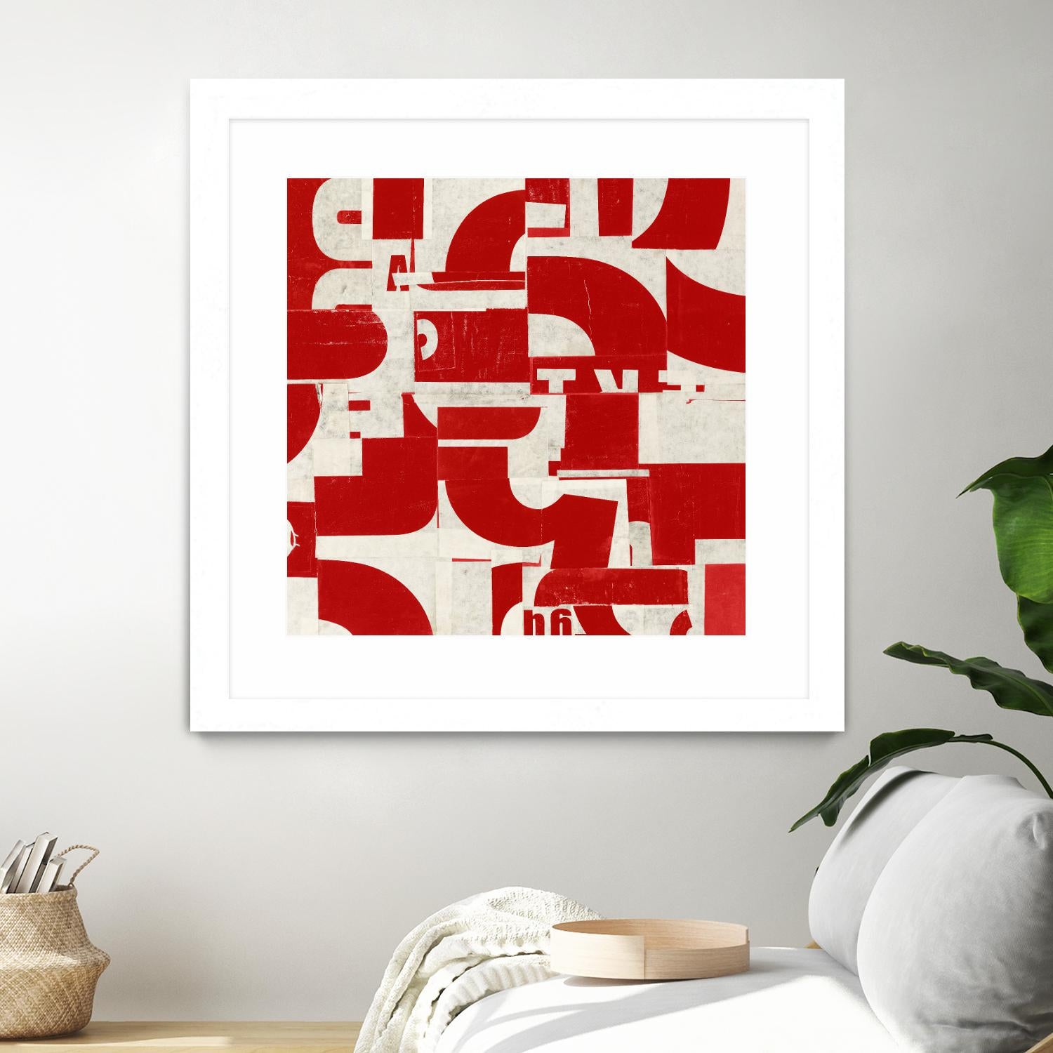 Methodical by JB Hall on GIANT ART - red abstract