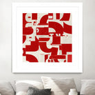 Methodical by JB Hall on GIANT ART - red abstract
