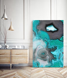 Turquoise by GI ArtLab on GIANT ART - white abstract