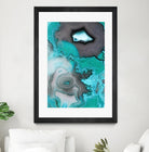 Turquoise by GI ArtLab on GIANT ART - white abstract