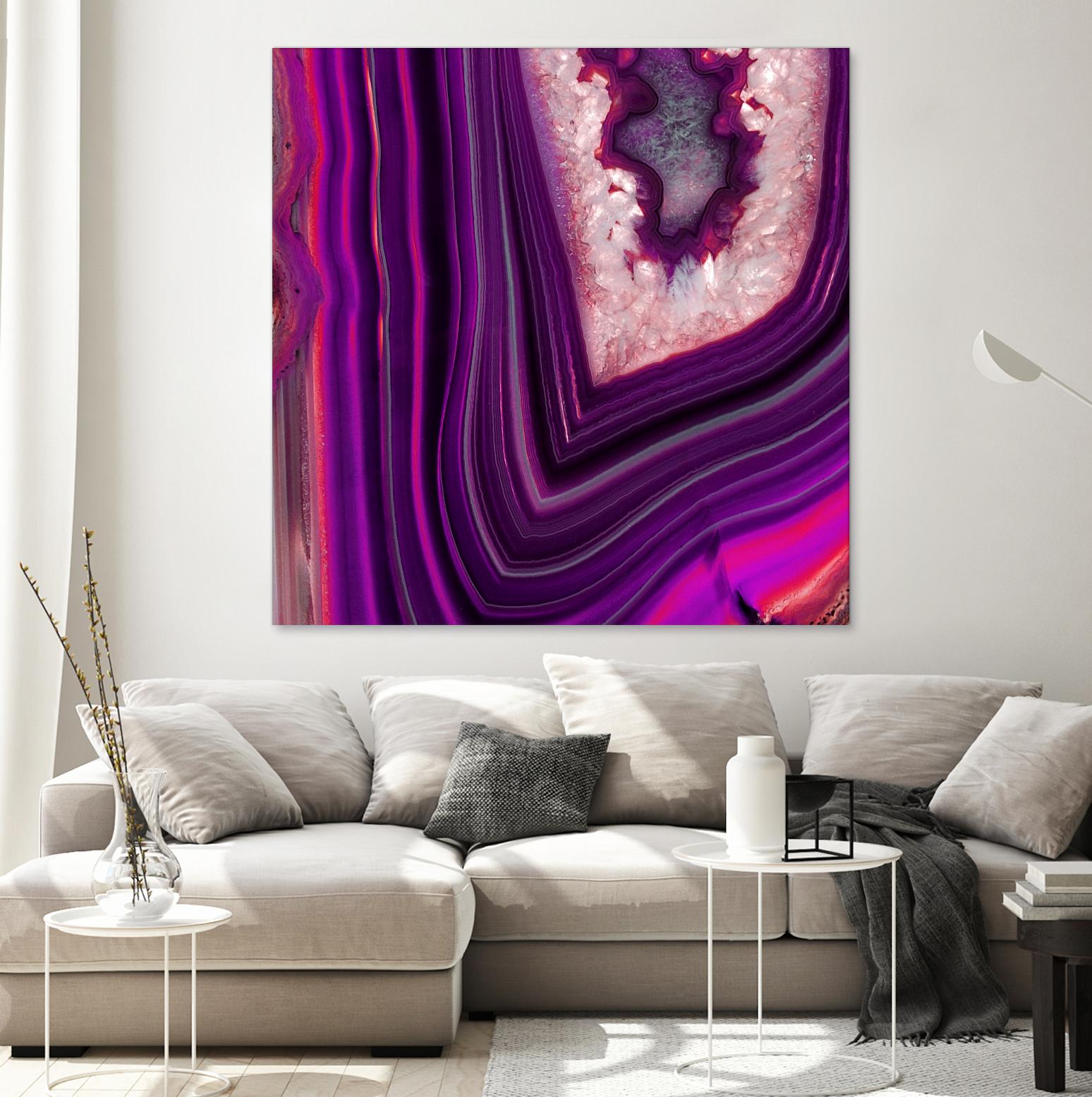 Saturn Geode by GI ArtLab on GIANT ART - white abstract