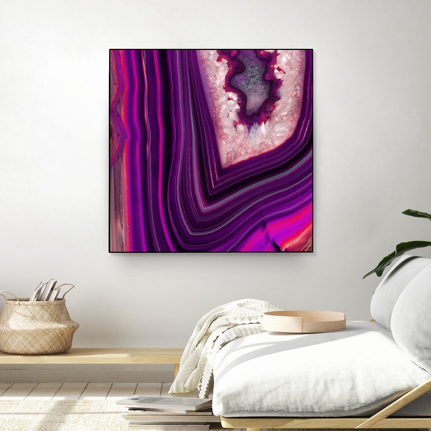 Saturn Geode by GI ArtLab on GIANT ART - white abstract
