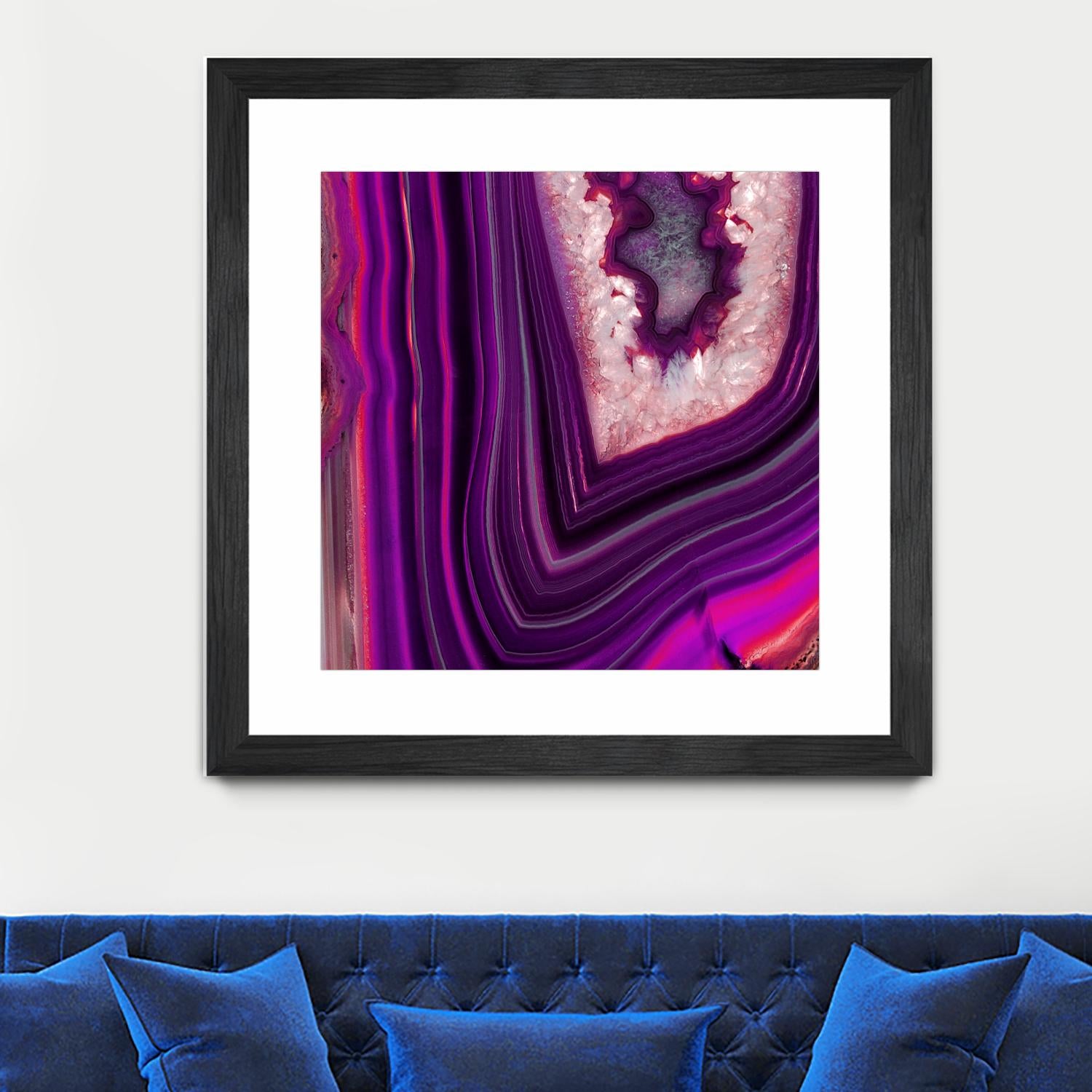 Saturn Geode by GI ArtLab on GIANT ART - white abstract