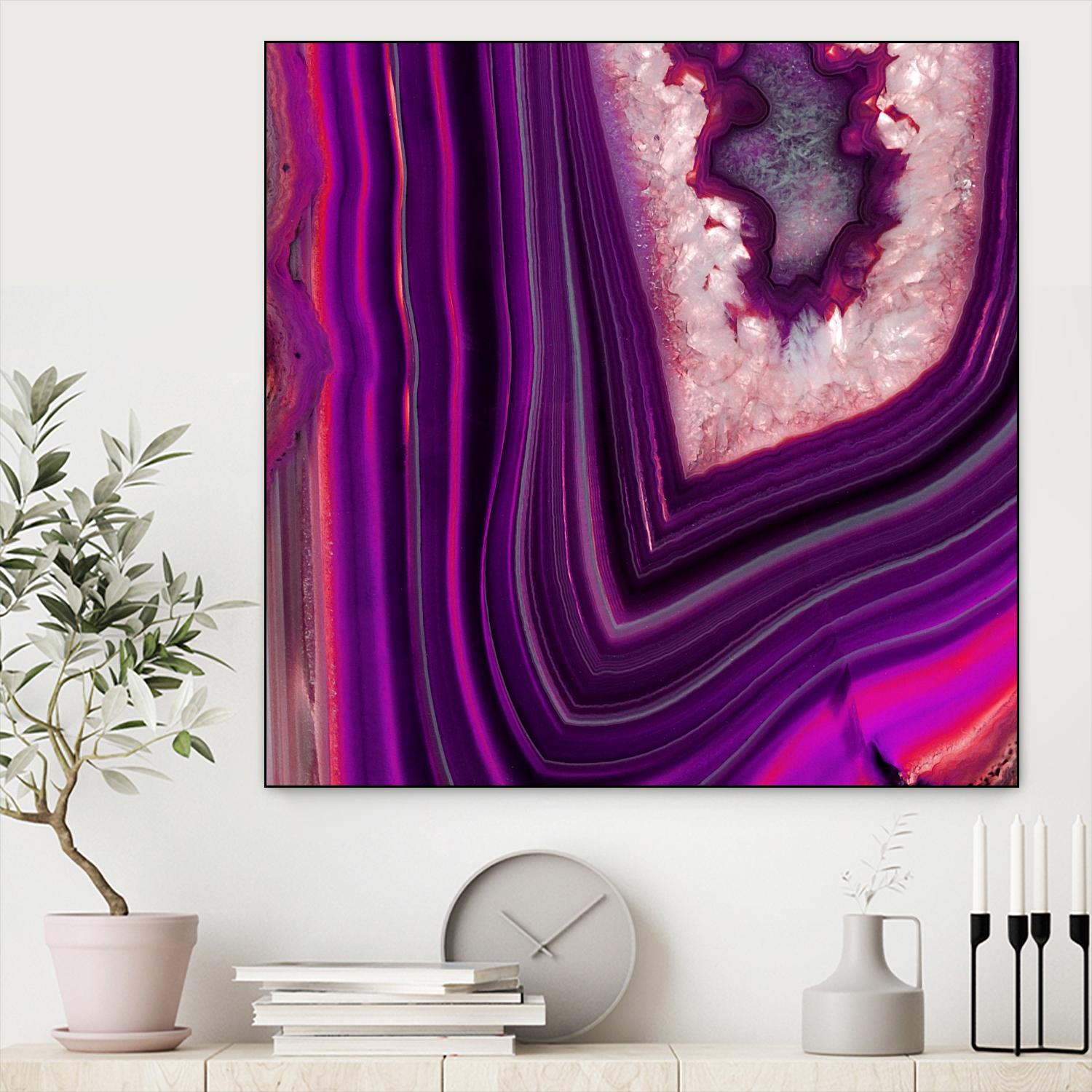 Saturn Geode by GI ArtLab on GIANT ART - white abstract