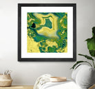 Mineral Rings Geode by GI ArtLab on GIANT ART - green abstract