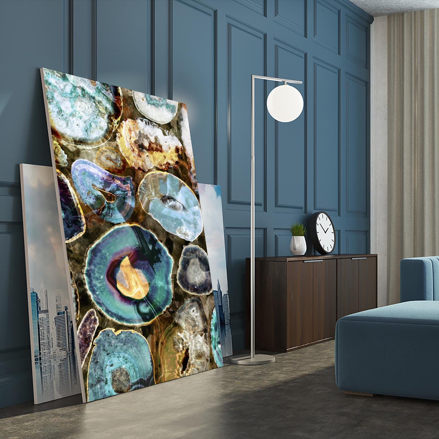 Chalcedony B by GI ArtLab on GIANT ART - brown abstract