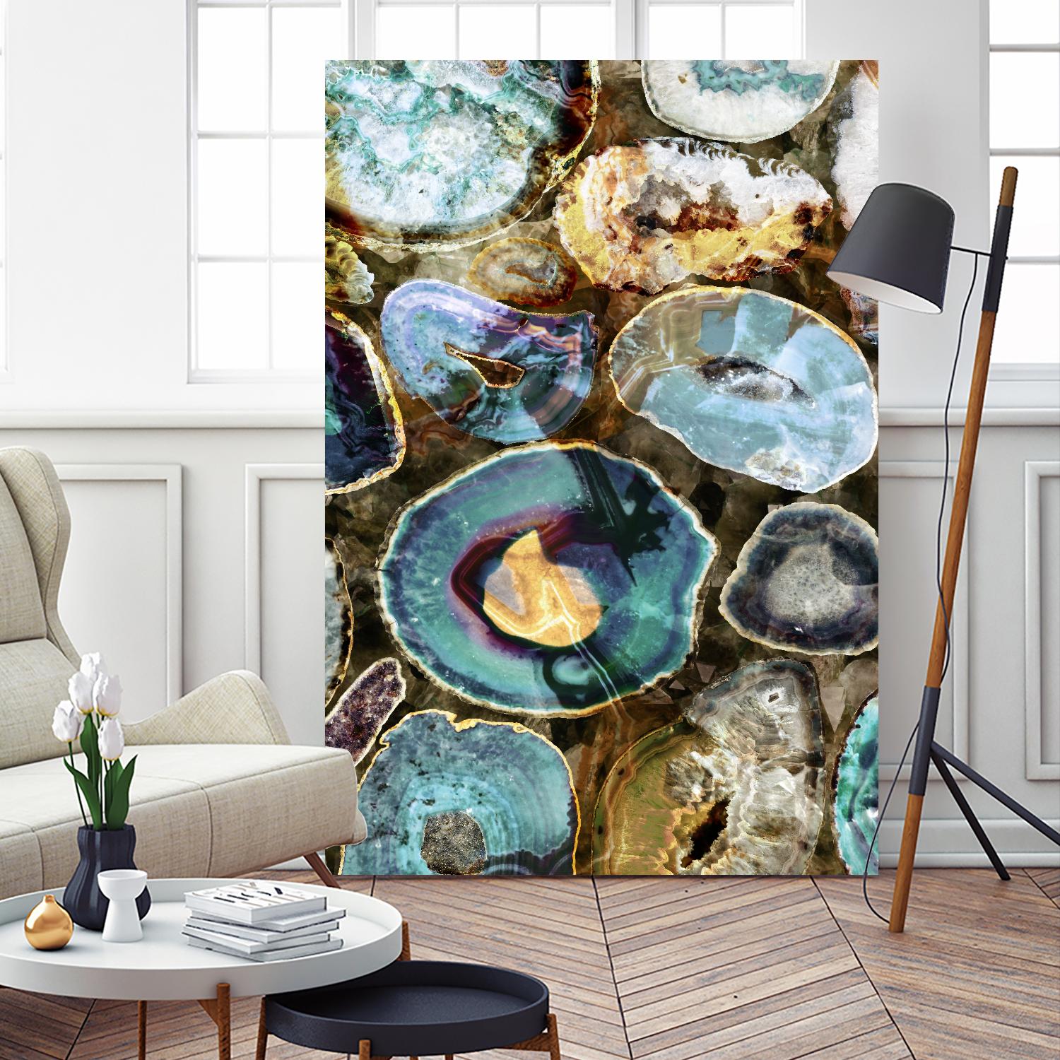 Chalcedony B by GI ArtLab on GIANT ART - brown abstract