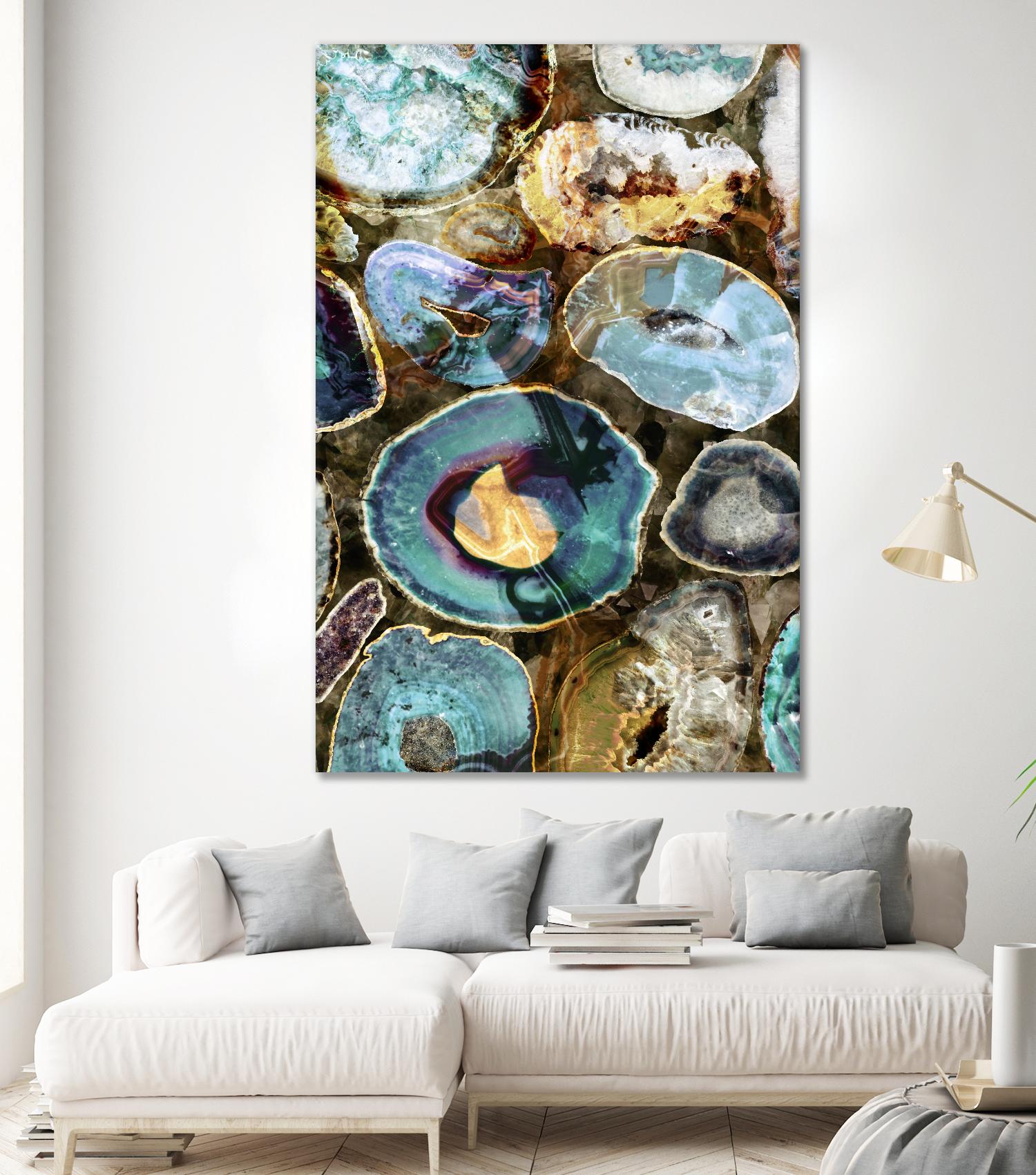 Chalcedony B by GI ArtLab on GIANT ART - brown abstract