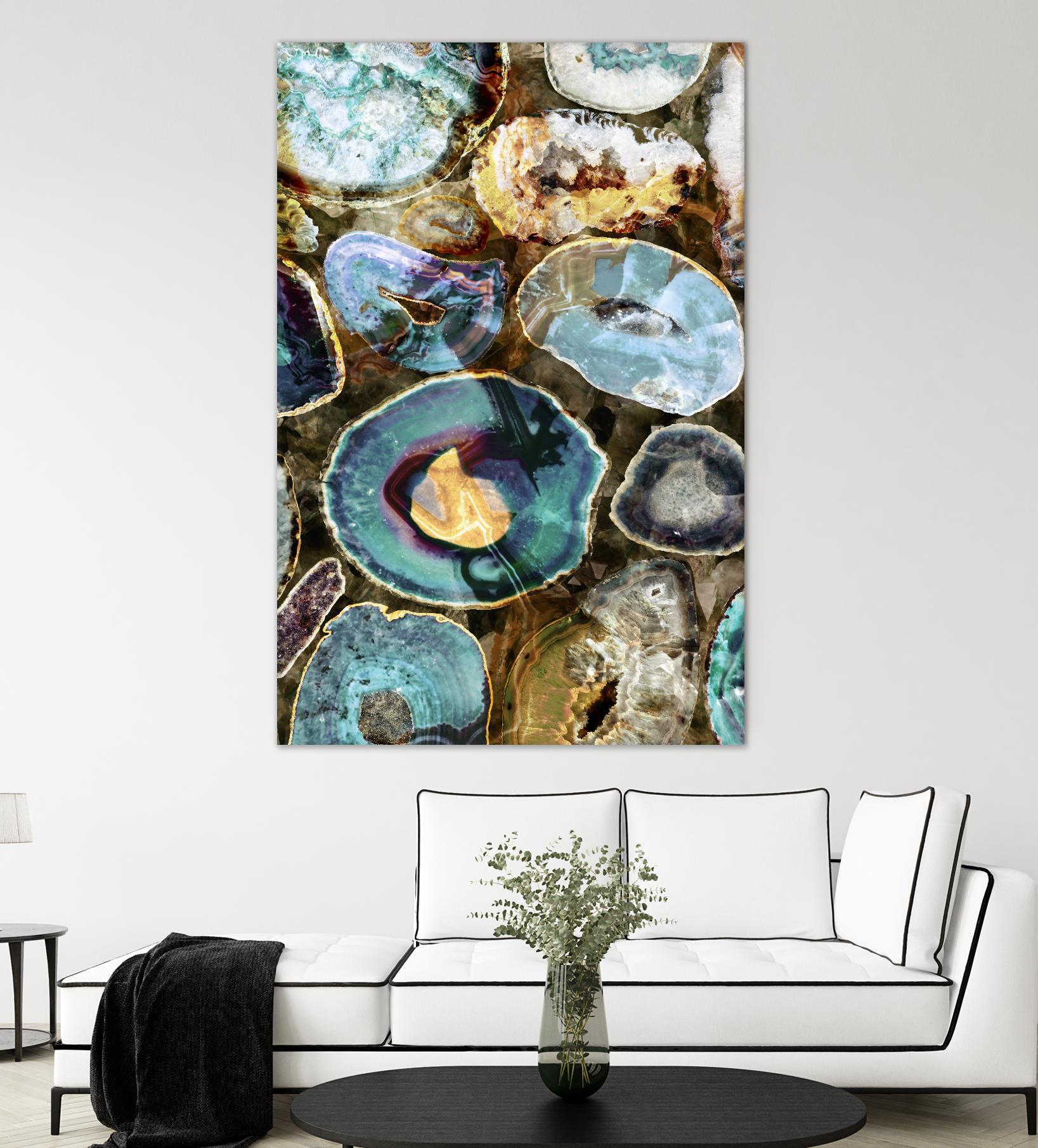 Chalcedony B by GI ArtLab on GIANT ART - brown abstract