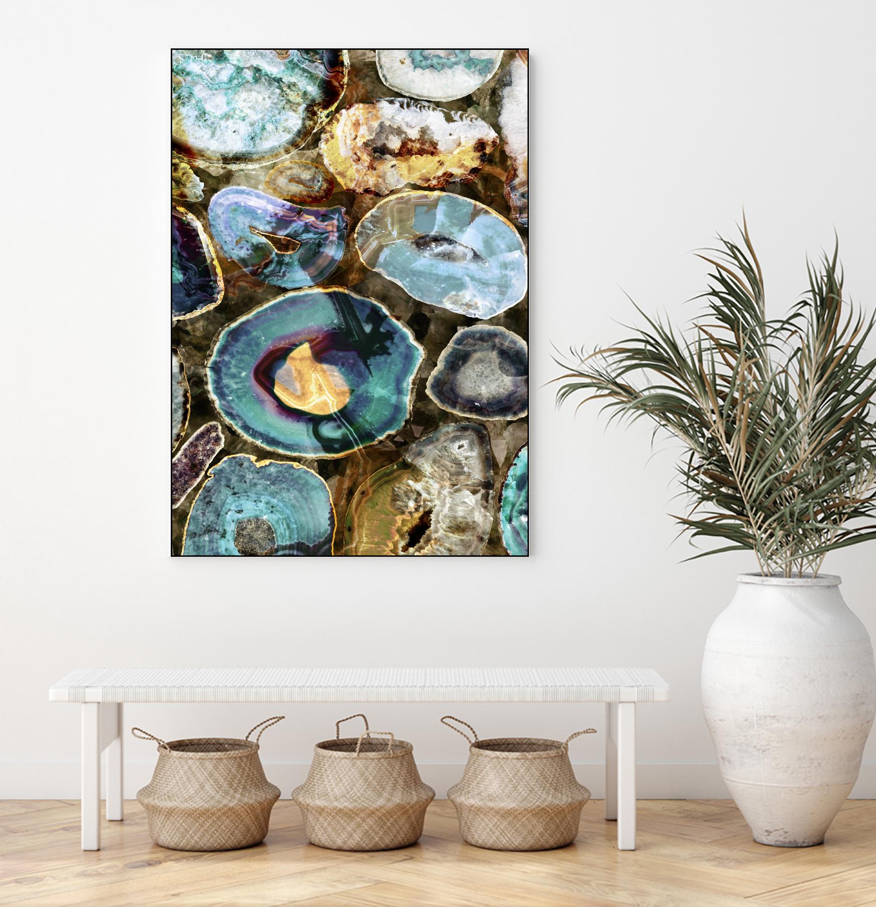 Chalcedony B by GI ArtLab on GIANT ART - brown abstract