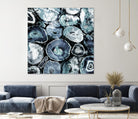 Obsidian B by GI ArtLab on GIANT ART - black abstract