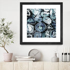 Obsidian B by GI ArtLab on GIANT ART - black abstract