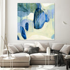 Summer Shower 1 by Glenn Allen on GIANT ART - yellow abstract