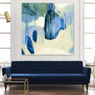 Summer Shower 1 by Glenn Allen on GIANT ART - yellow abstract