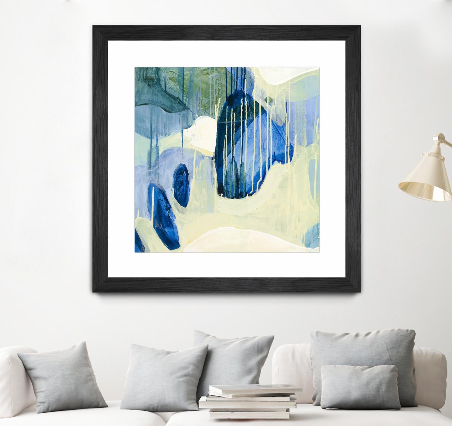 Summer Shower 1 by Glenn Allen on GIANT ART - yellow abstract