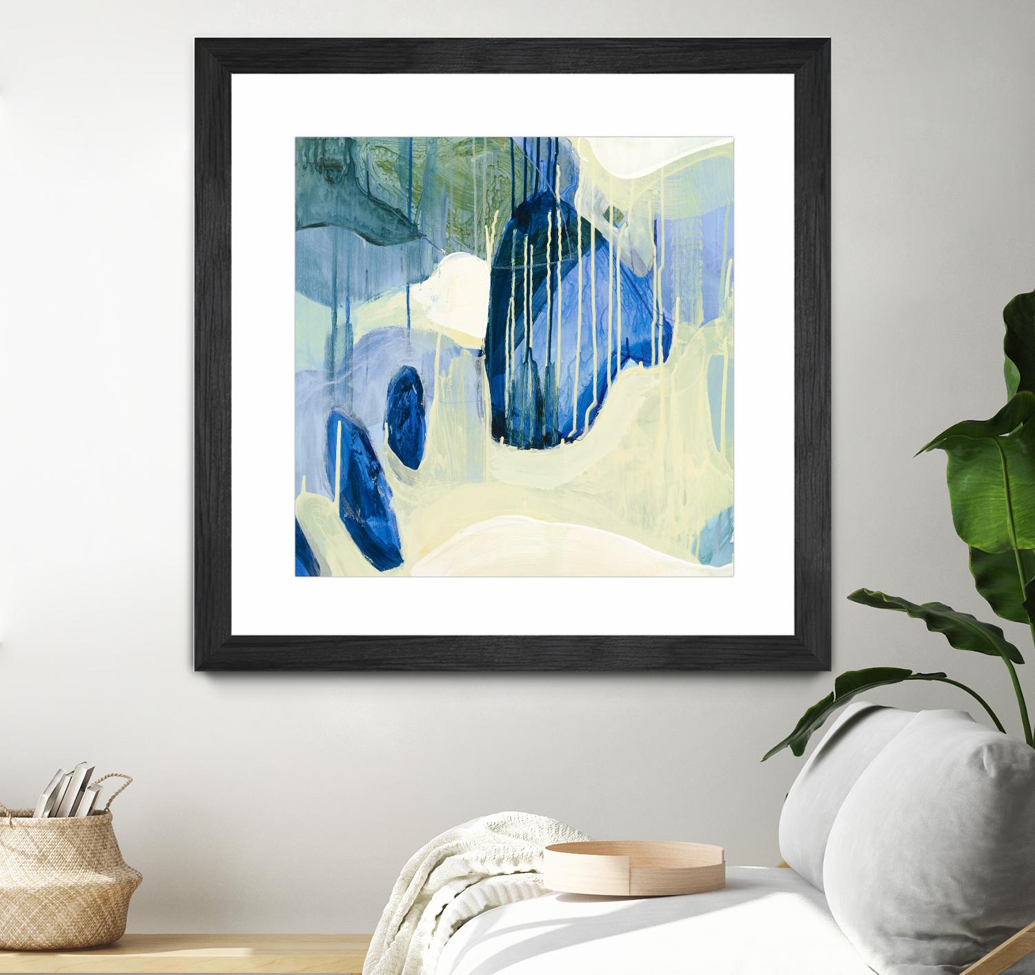 Summer Shower 1 by Glenn Allen on GIANT ART - yellow abstract