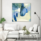 Summer Shower 1 by Glenn Allen on GIANT ART - yellow abstract