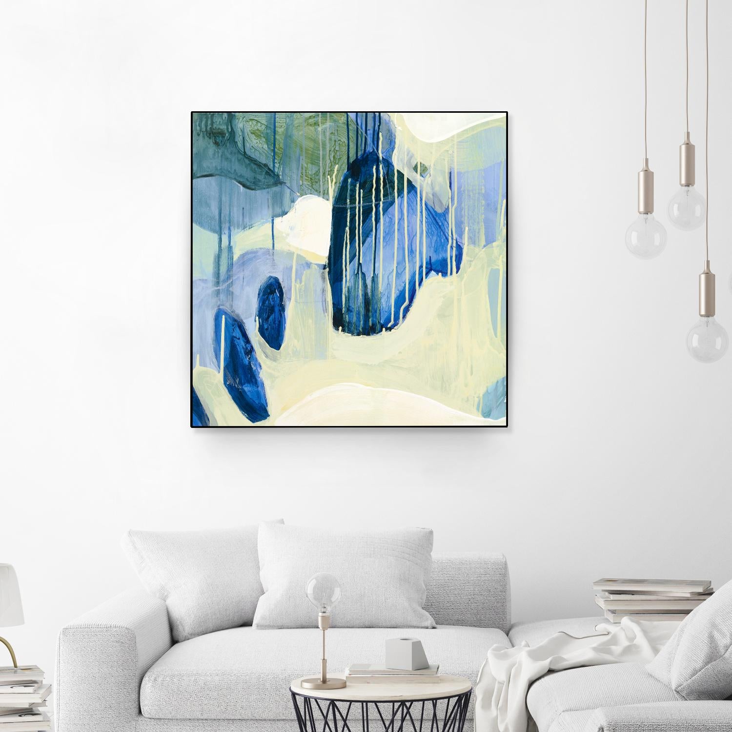 Summer Shower 1 by Glenn Allen on GIANT ART - yellow abstract