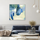 Summer Shower 1 by Glenn Allen on GIANT ART - yellow abstract