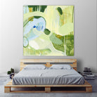 Spring Rain 2 by Glenn Allen on GIANT ART - yellow abstract