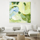 Spring Rain 2 by Glenn Allen on GIANT ART - yellow abstract