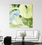Spring Rain 2 by Glenn Allen on GIANT ART - yellow abstract