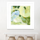 Spring Rain 2 by Glenn Allen on GIANT ART - yellow abstract