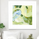 Spring Rain 2 by Glenn Allen on GIANT ART - yellow abstract