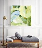 Spring Rain 2 by Glenn Allen on GIANT ART - yellow abstract