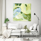 Spring Rain 2 by Glenn Allen on GIANT ART - yellow abstract