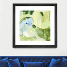 Spring Rain 2 by Glenn Allen on GIANT ART - yellow abstract