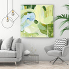 Spring Rain 2 by Glenn Allen on GIANT ART - yellow abstract