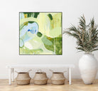 Spring Rain 2 by Glenn Allen on GIANT ART - yellow abstract