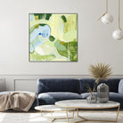 Spring Rain 2 by Glenn Allen on GIANT ART - yellow abstract