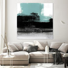 Sandstone C by Franka Palek on GIANT ART - turquoise abstract