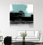 Sandstone C by Franka Palek on GIANT ART - turquoise abstract