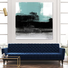 Sandstone C by Franka Palek on GIANT ART - turquoise abstract