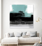 Sandstone C by Franka Palek on GIANT ART - turquoise abstract