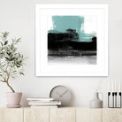 Sandstone C by Franka Palek on GIANT ART - turquoise abstract