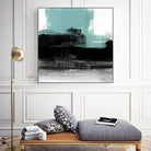 Sandstone C by Franka Palek on GIANT ART - turquoise abstract