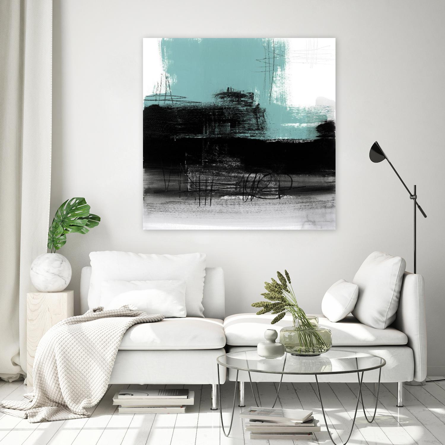 Sandstone C by Franka Palek on GIANT ART - turquoise abstract