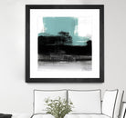 Sandstone C by Franka Palek on GIANT ART - turquoise abstract