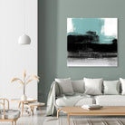 Sandstone C by Franka Palek on GIANT ART - turquoise abstract