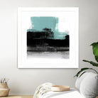 Sandstone C by Franka Palek on GIANT ART - turquoise abstract