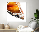 Blood Orange Agate A by GI ArtLab on GIANT ART - white abstract
