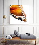 Blood Orange Agate A by GI ArtLab on GIANT ART - white abstract